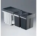 WESCO Mülleimer 887911-11 Profiline Double-Master-Maxi 40 DT