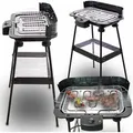 Elektrischer Standgrill Balkongrill Gartengrill Elektrogrill 2200 Watt - Bituxx