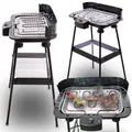 Standgrill Elektrogrill Gartengrill Balkongrill Tischgrill kompakt 2200W Bituxx