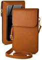 moex Handyhülle moex® CitySling für Samsung Galaxy A71, Handytasche zum Umhängen kleine Handtasche mit Handyfach Touch-Fenster