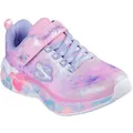 Skechers ETERNAL HEART LIGHTS Sneaker Blink,-Klettschuh mit Herz-Applikation, Größenschablone zum Download rosa 31 EU