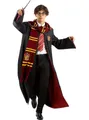 Funidelia Zauberer-Kostüm Harry Potter – Gryffindor Umhang Deluxe, Hochwertiges Cape für Zauberschüler des Hauses Gryffindor