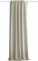 Verdunkelungsvorhang mit Band HOMEbasics 225x135 cm beige B-WARE