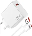 Xiaomi 120 Watt Hyper Charger Combo weiß, Ausgangsleistung bis 120 Watt