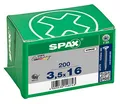 SPAX Senkkopf T20 Vollgewinde, 3.5x16, WIROX, 4CUT, 200 Stk