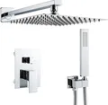 Moderne Namuoto Unterputz Regendusche Duscharmatur Set mit Handbrause