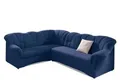 Ecksofa DOMO COLLECTION "Papenburg B/T/H: 242/190/84 cm L-Form", blau, B:242cm H:84cm T:190cm