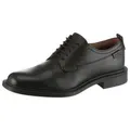 HUGO Lysander_derb Schnürschuh Derby Schnürer, Anzugschuh, Business-Halbschuh in eleganter Optik schwarz 46 EU