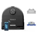 Rowenta X-Plorer Serie 220 Saugroboter RR9465, Beutellos, Schwarz, D-Form, Ladend, 70 dB, 0,35 l - Schwarz