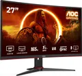 AOC Gaming CQ27G2SE - 27 Zoll QHD Curved Monitor, FreeSync Premium (2560x1440, 165 Hz, HDMI 1.4, DisplayPort 1.2) schwarz-rot