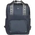 Sansibar Freizeitrucksack Rucksack mit Laptopfach Backpack Navy dunkelblau - Dunkelblau