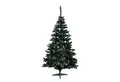 DekoPrinz® Künstlicher Weihnachtsbaum Kiefer grün gefrostet mit Brokat und Zapfen, Bergamo