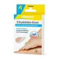 Lifemed - 9 Druckstellen-Kissen hautfarben - schützt vor Reibung und lindert sofort Druckschmerzen, 3er Pack (3 x 1 Stück)