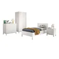 58aufmkessel Kinderzimmer, Weiß, Holz, 58x196x99 cm, Kinder- & Jugendzimmer, Jugendmöbel, Komplette Kinder- & Jugendzimmer