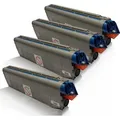 4x kompatible Tonerkartuschen für OKI MC760 MC760 dn MC760 dnf MC760 dnfax MC760 Series MC770 MC770 dn MC770 dnf MC770 dnfax MC770 Series MC780 MC...