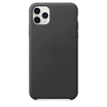 Original Apple iPhone 11 Pro MAX Leder Schutzhülle Case Cover Etui Schwarz OVP