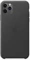 Apple iPhone 11 Pro Max Leather Case schwarz