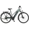 FISCHER Fahrrad E-Bike Trekkingrad VIATOR 2.1 459 ACTIVE, 8 Gang Shimano ACERA Schaltwerk, Heckmotor, 459 Wh, (mit Akku-Ladegerät, mit Werkzeug), Pedelec, Elektrofahrrad für Damen und Herren 45 cm