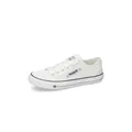 Dockers by Gerli Damen Low-Top Sneaker, Frauen Halbschuhe,schnürschuhe,schnürer,Business,Freizeit,straßenschuhe,Weiss,37 EU