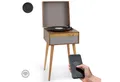 Auna Berklee TT Case Plattenspieler (Riemenantrieb, Bluetooth, Bluetooth lautsprecher Kopfhöreranschluss AUX IN Holz)