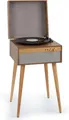 AUNA BERKLEE TT CASE BLUETOOTH AUX VINYL STEREO-LAUTSPRECHER BRAUN