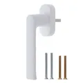 HOPPE Fenstergriff Hamburg 0700/UD9020 Fensterolive SecuForte Vierkant 7/32-42