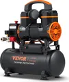 VEVOR Silent Druckluftkompressor 2800U/min Flüsterkompressor 70dB Ölfreier Kompressor 8L Druckbehälter 6-8Bar 900W (1,2PS) 3,5 MPa Ideal zum Aufpumpen von Reifen Autoreparaturen Holzarbeiten