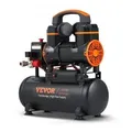 VEVOR 2,1 Gallonen Luftkompressor, 1,2 PS 2,2 CFM@90PSI _lfreier Luftkompressortank & Max. 116PSI Druck, 70 dB Ultra-Leise Kompressor für