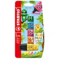 STABILO - Textmarker - BOSS MINI Animal Vibes - 5er Pack - 5 Farben