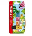 4006381624169 Zakreslacz mini 5kolorów Animal Vibes etui STABILO B-62416-10 STAB