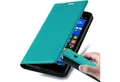 Cadorabo Handyhülle für Nokia Lumia 535 Hülle Nokia Lumia 535, Hülle Schutzhülle mit Standfunktion, Magnetverschluss und Kartenfach