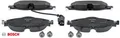 BOSCH 0986494660 Bremsbelagsatz für Scheibenbremse Bremsbelagsatz