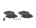BOSCH Bremsbelagsatz vorne Scheibenbremse Audi Skoda 0986494660