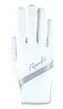 Roeckl Sports Reithandschuh Lorraine, Ladies Sommer Handschuh, Weiß 7