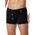 Schiesser Boxershorts Unterwäsche Revival Karl-Heinz schwarz Herren - 1 Stück schwarz 6