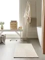 benuta Badematte Jojo, Höhe 5 mm, Baumwolle, rechteckig, 100% Baumwolle, Strukturmix, Minimalistisch, Badezimmer