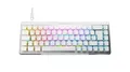 Turtle Beach Vulcan II Mini Air – Optisch-mechanische kabellose Gaming-Tastatur (65%), anpassbare RGB-Beleuchtung, abnehmbares Kabel, Smart Keys, Aluminiumplatte – Weiß
