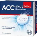 ACC akut 600 Hustenlöser Brausetabletten 40 St