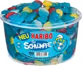 Haribo Schlümpfe Runddose, 3er Pack (3x 1.35kg Dosem, 3x 150 Schlümpfe)