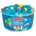 1 Dose Haribo Schlümpfe 1200g blaue veggie a  150er