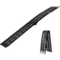 TRUTZHOLM 1 x Auffahrrampe klappbar 228 cm schwarz