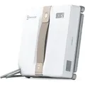 ECOVACS WINBOT MINI Fensterputzroboter Weiß, Doppel-Düsen mit Ultraschall-Zerstäubung, 9-Stufen-Schutzsystem, intelligente Pfadplanung - Beige/Weiß