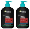 ✅ Garnier Hautklar Carbon Cleanser Waschgel Kohle Gesichtsreinigung 2x 250ml ✅