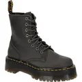 Dr. Martens Airwair Plateau Stiefeletten Damen 31393336383933 Grau 40 EU - Grau - 40
