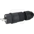 ABL Pro Stecker 1530 SK+F/B SV schwarz
