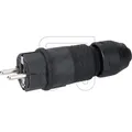 ABL Pro Stecker 1530 SK+F/B SV schwarz