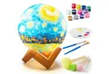 Klever Kits Bastelscheren Klever Kits Basteln MondLampe Malset,DIY Mond Lampe Malset Kreativ Set, (1-tlg)