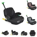 Cangaroo Jax Schwarz Isofix 125-150 cm i-Size Booster 111397 - Schwarz