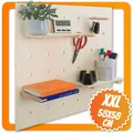 Lochwand Steckbrett Pegboard Wandregal Lochplatte Steckregal Stecksystem Holz