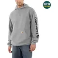 Carhartt Kapuzenpullover Carhartt SLEEVE LOGO HOODED SWEATSHIRT K288 (1-tlg) XS